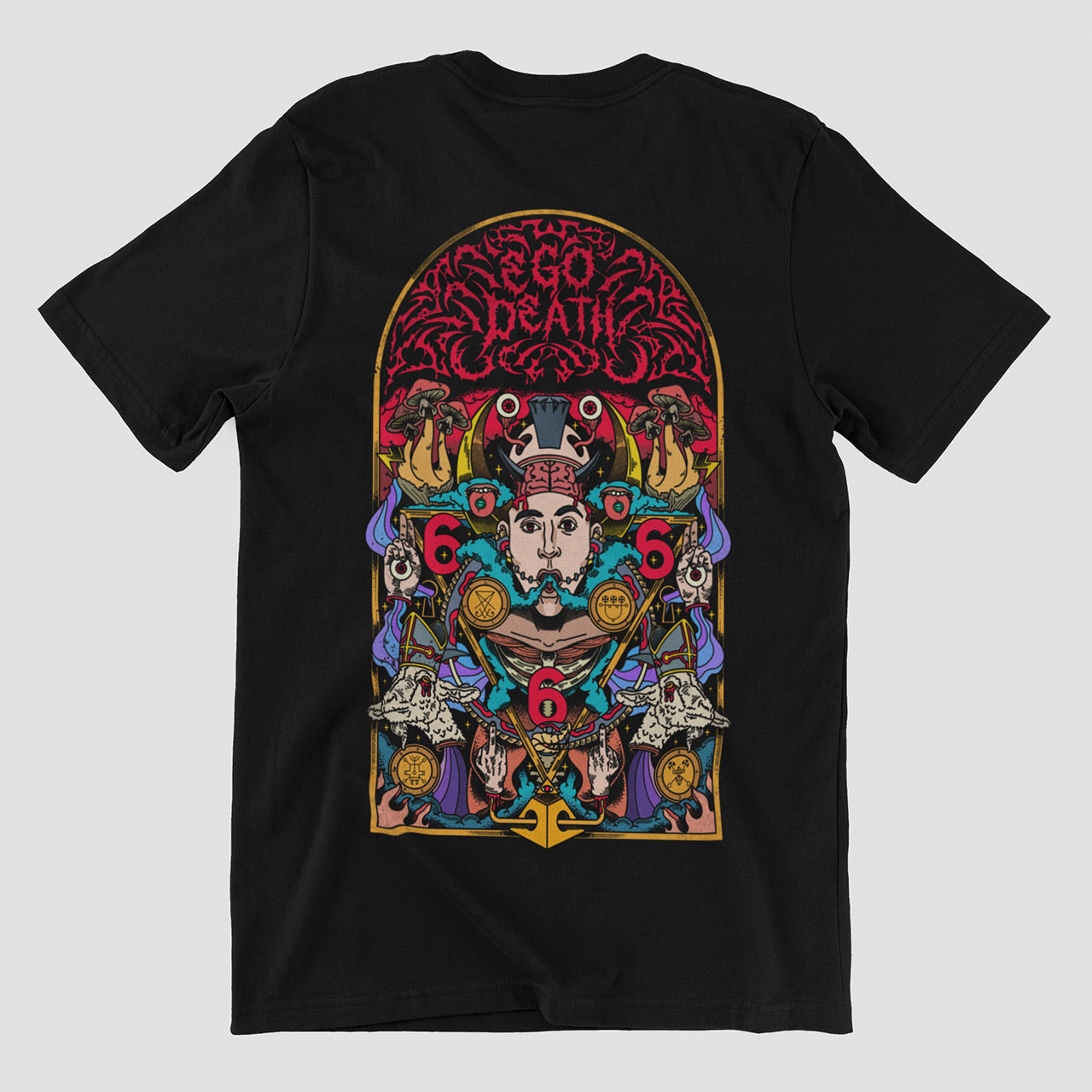 Ego Death Backprint Unisex T-Shirt